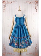 Strawberry Witch Fairytale Amusement Park High Waist JSK